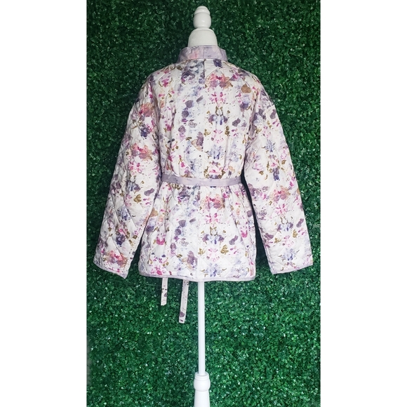 8. J.Crew Flora Obscura X J.Crew quilted reversible wrap jacket with PrimaLoft® - Picture 7 of 9